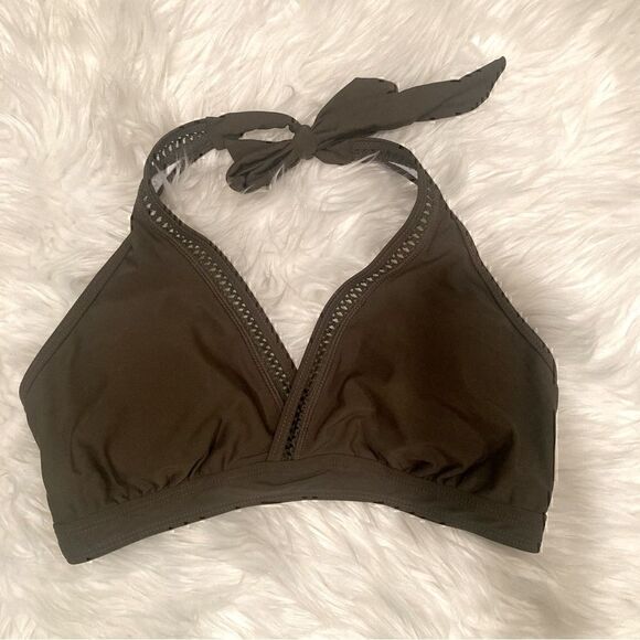 NWT Tempt Me Army Green Two-Piece Swimsuit Size M - Picture 8 of 14